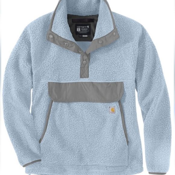 Carhartt Relaxed Fit  Fleece Pullover- Neptune - Picture 3 of 7